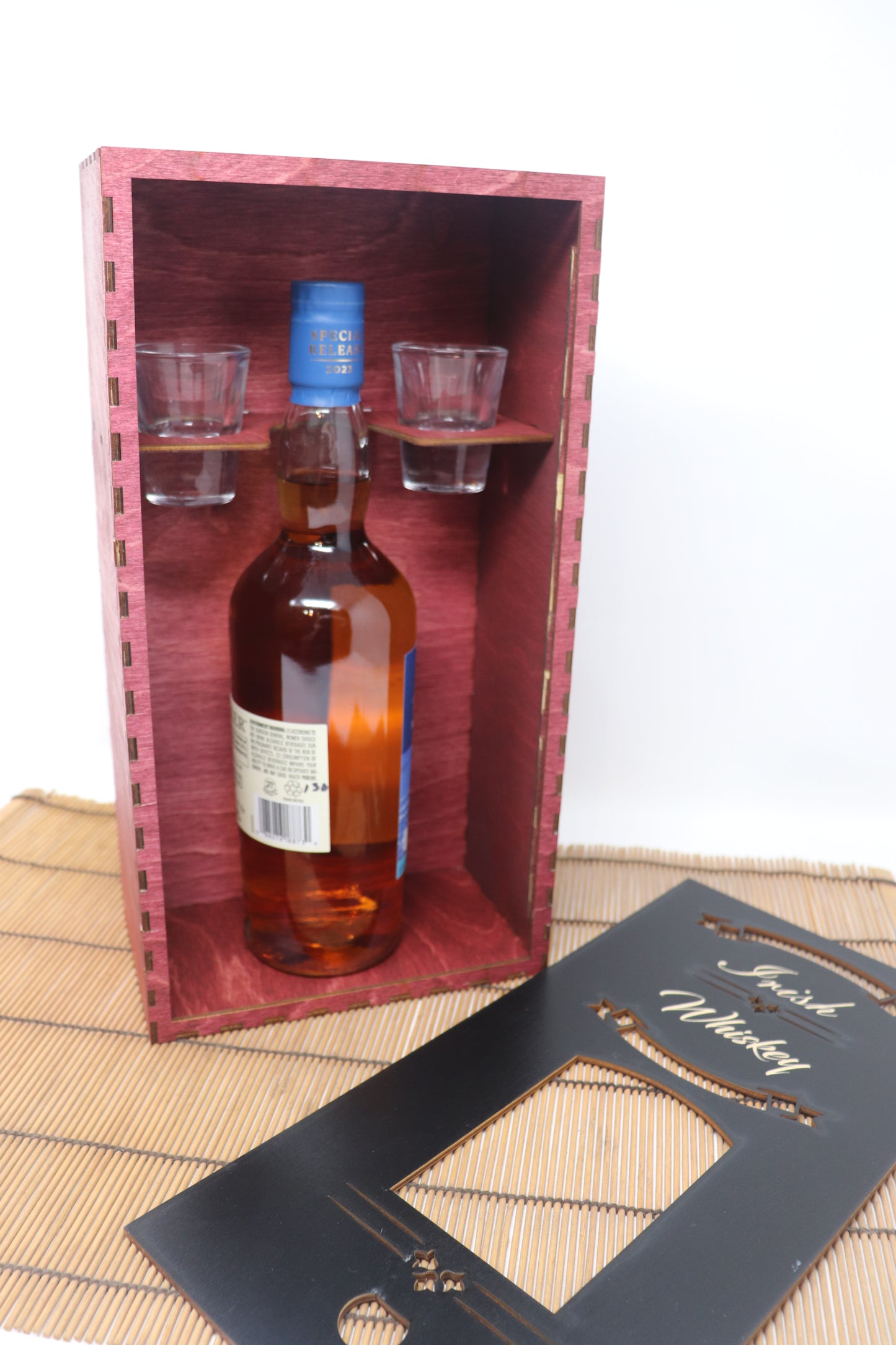 Whiskey Box Tall - Red, Tall Bottle, 750ml