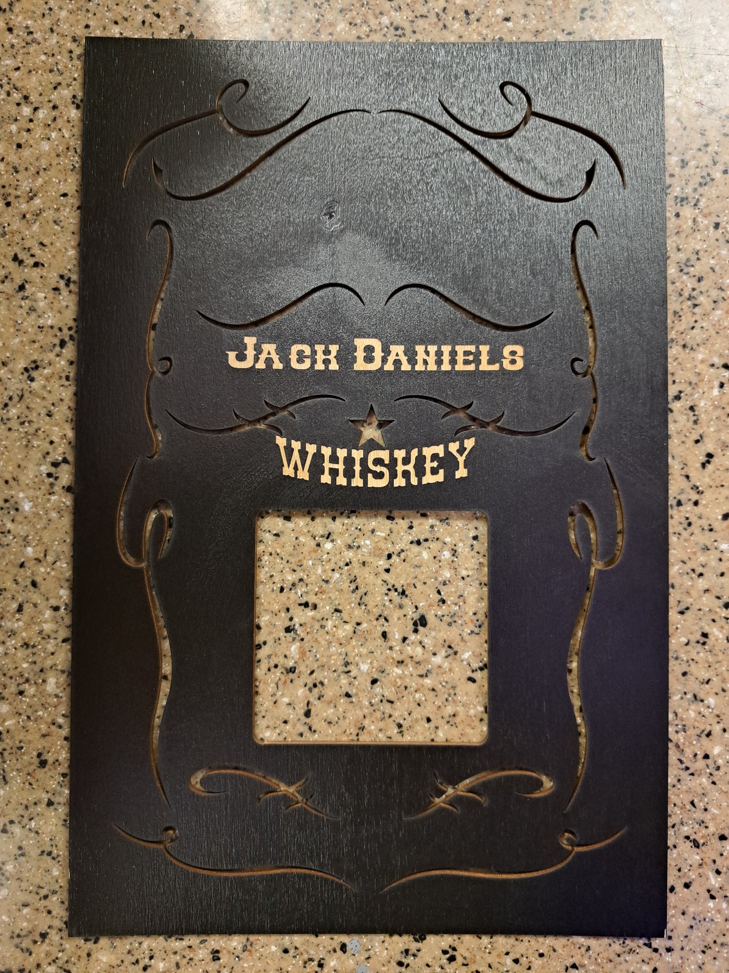 Whiskey Box - Black, Short Bottle, 750ml