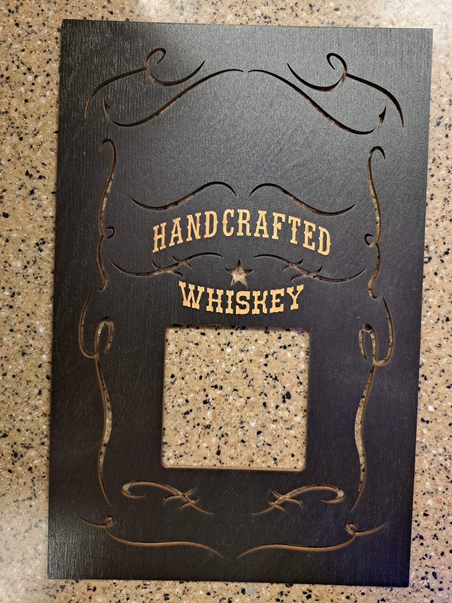 Whiskey Box - Brown, Short Bottle, 750ml