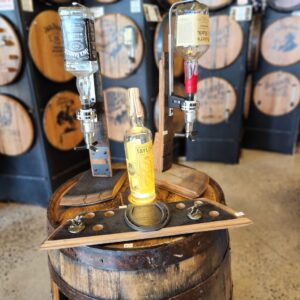 Tabletop dual liquor dispensor