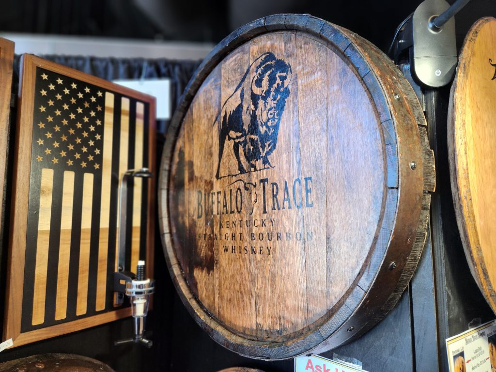 Buffalo Trace Barrel Whiskey Gifts Midwest Custom Gifts Premium Whiskey Gifts Buffalo Trace Barrel